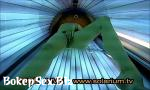 Bokep Hot Hot Horny Girl masturbates in Public solarium. Rea online