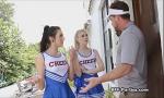 Download Bokep BFF cheerleaders on coaches dick 3gp online