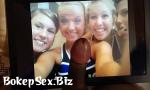 Video Bokep Terbaru Sarah Lee and her friends get some jizz on their f mp4