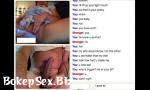 BokepSeks Cute girles dildo on Omegle, shows asshole. Strang