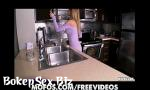 Bokep Xxx Stunning blonde wife strips in the kitchen and rub 2018