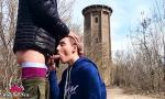 Video Bokep Blonde Blowjob Big Dick and Cum in Mouth Outdoor