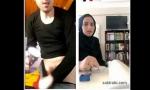 Bokep Full hijab watching man masturbating hot