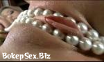 Bokep Baru Carli Banks masturbating with pearls