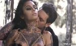 Film Bokep Tattooed Goth babe Genevieve Sinn gets an awesome  online