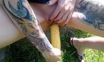 Bokep 2020 Lucy Ravenblood fucking sy with corn in public