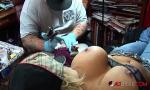 Film Bokep Shyla Stylez gets tattooed while playing with her  3gp