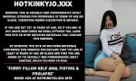 Bokep Terbaru Hotkinkyjo furry pillow self anal fisting &lap online