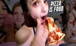 Vidio Bokep NEW! Pizza dick delivery for 3 horny girls&ex 2020