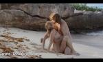 Bokep hungry art sex of horny couple on beach hot