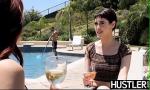 Bokep Mobile Short hair Audrey Noir takes a dip before doggysty 3gp