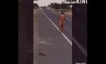 Bokep Online Indian daring desi walking nude in public road in  hot