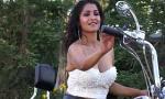 Vidio Bokep Desi Dhabi gets naked on Motorcycle MMS - Maya gratis