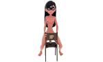 Vidio Bokep VIOLET PARR DILDO CHAIR RIDING WITH SOUND terbaik