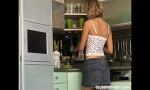 Download vidio Bokep Teen lesbians dildo twats in kitchen online
