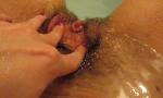 Bokep Mobile Bathtub session with amateur hairy girl big clit s gratis