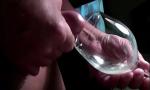 Bokep Glass of semen hot