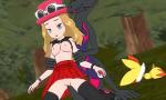 Bokep Hot Pokemon - Serena defeated by Salazzle mp4