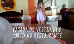 Bokep Full Cristina Alma se exibindo no restaurante um veso c hot