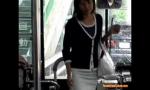 Bokep Online A young Asian girl enters a public and sits down f hot