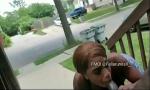 Bokep 2020 Risky public blowjob in front of living home