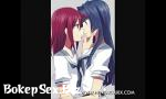 Bokep Hot hentai yuri anime girls kissing 8 ecchi mp4