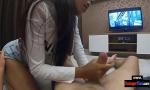 Bokep Online CFNM handjob from his big round ass Asian girlfrie mp4