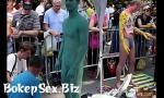 Bokep Full Naked Asian Lad& 039;s body is painted in public online