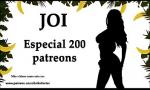Film Bokep JOI Especial 200 patreonsma; 200 coras. Aud hot