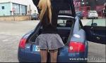 Nonton Bokep Flashing and naked in a public parking gratis