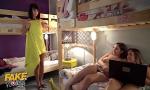 Bokep Terbaru Fake Hostel Lesbian threesome with Lady Dee Emily  terbaik