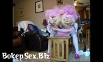 Video Sex Sissy bitch enjoying her large squirt dildo terbaik
