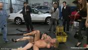 Film Bokep Big tits rope tied blonde slave Leya Falcon is pussy vibed and fingered by lezdom Princess Donna Dolore then fucked by big cock to Tommy Pistol in public car body shop 3gp online