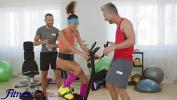 Bokep Terbaru Fitness Rooms Horny euro babe Megane Lopez takes two cocks with DP workout 3gp online