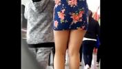 Bokep Hot Culote en minivestido por el centro comercial