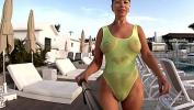 Bokep Naughty Lada wears wet see trough swimsuit in public gratis