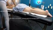 Nonton Video Bokep Masseur Touching with his Dick the Client apos s Foot and try to fingering her Pussy 3gp