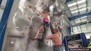 Bokep Baru Sexy blonde is having her rock climbing lesson comma suddenly the friend of her trainer arrives and wants to lick her ass period The gf of the guy grabs him and she throats his cock period After that comma they fuck their asses until they decid
