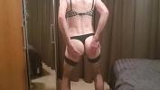 Bokep Mobile Man wearing thong and bra and jerks in it period