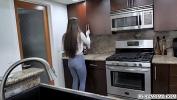 Nonton Video Bokep Buxom MILF Brianna Rose gives stepson a hot handjob in the kitchen 2022