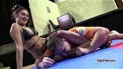 Bokep Baru Small athletic girl wrestles with a big guy NC 15 demo hot