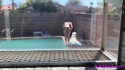 Bokep Baru Busty blond neighbor tans naked by pool thefoxxxlife