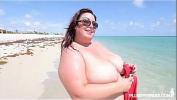 Bokep Mobile Big Tit Big Belly BBW MILF Gets Fucked on the Beach