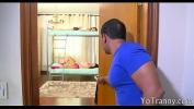 Download Video Bokep Stunning busty shemale Bruna Castro gets drilled in her asshole on double deck bed online