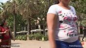 Bokep 2022 Big boobs Spanish slut Sara May is public humiliated and throat fucked then bound between trees made posing for strangers in downtown till anal fucked by big cock James Deen hot