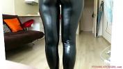 Bokep Full Blonde in tight black leggings and high heels hot