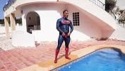 Download Film Bokep Superman soaks his lycra suit in the pool hot