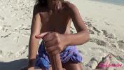 Vidio Bokep Public handjob on beach by perfect Asian babe online