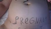 Bokep Video Busty pregnant lady let her hubby write a diry words on her body Milky Mari