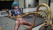 Bokep HD A beautiful sexy anime girl in a fantastic sexy costume with blue hair enjoys all her holes from a scary monster with a bunch of tentacles that he puts into all her holes period